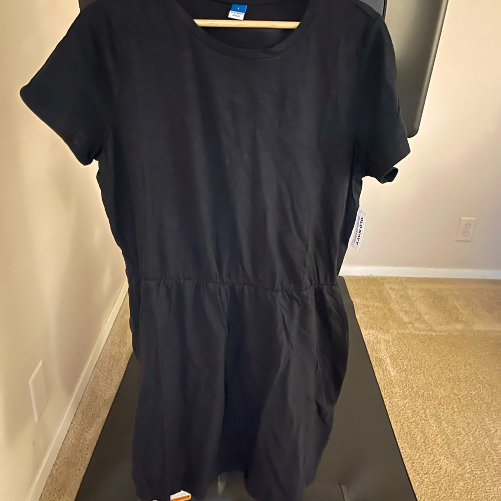 NWT Old Navy Women’s Black Dress Large